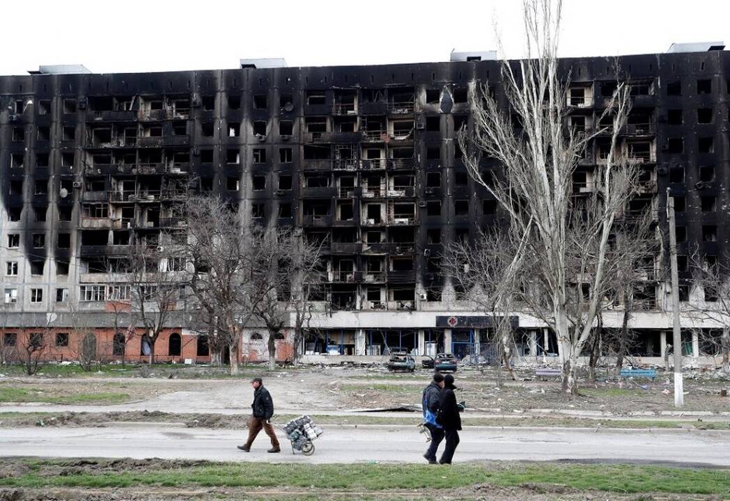 Mariupolio mero patarėjas: Rusijos kariai miestą nori paversti ukrainiečių getu