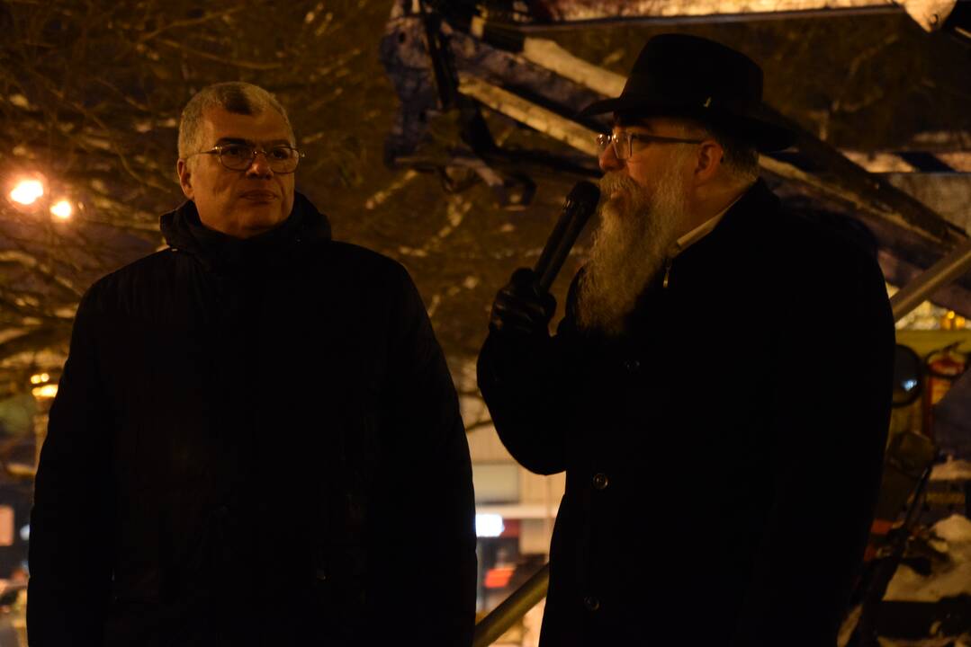 Menoros įžiebimas Klaipėdoje 2023