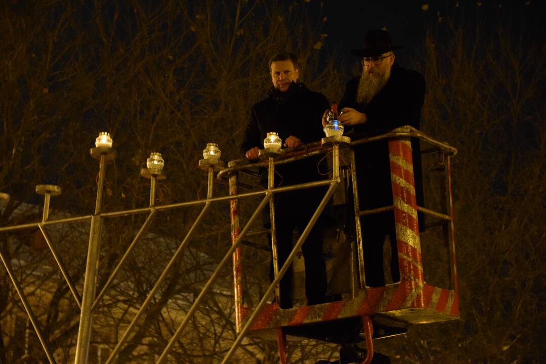 Menoros įžiebimas Klaipėdoje 2023