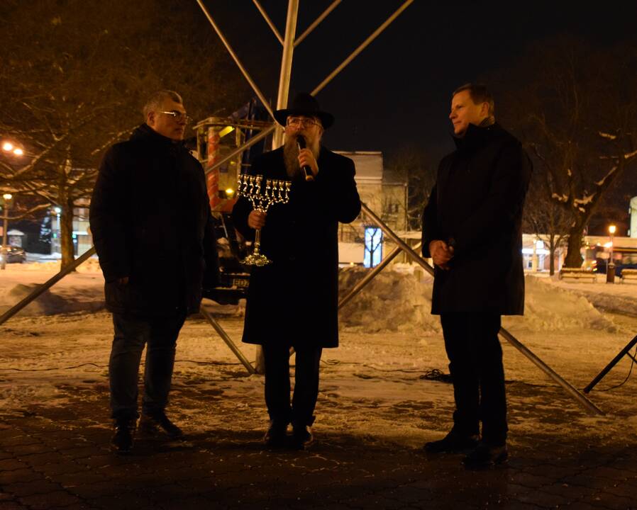 Menoros įžiebimas Klaipėdoje 2023