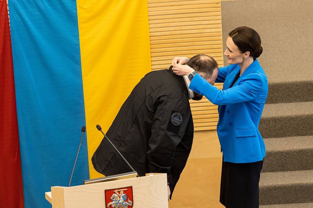 Ruslanas Stefančiukas ir Viktorija Čmilytė-Nielsen
