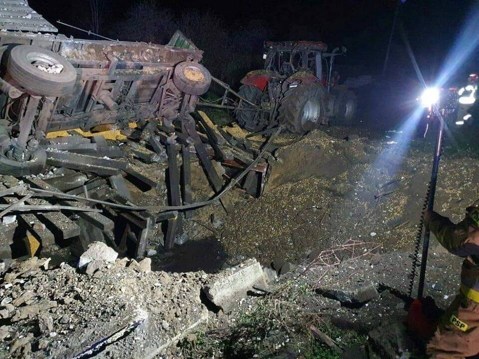 Ukraina: Rusijai tenka visa atsakomybė už raketos sprogimą Lenkijoje