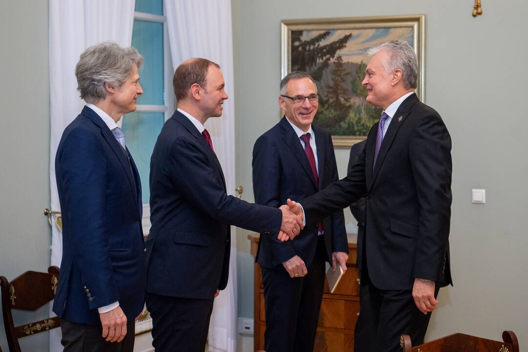 Susitikimas su Vokietijos gynybos ministru B. Pistoriusu