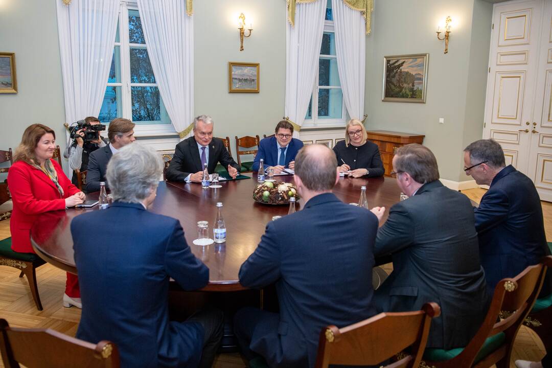 Susitikimas su Vokietijos gynybos ministru B. Pistoriusu