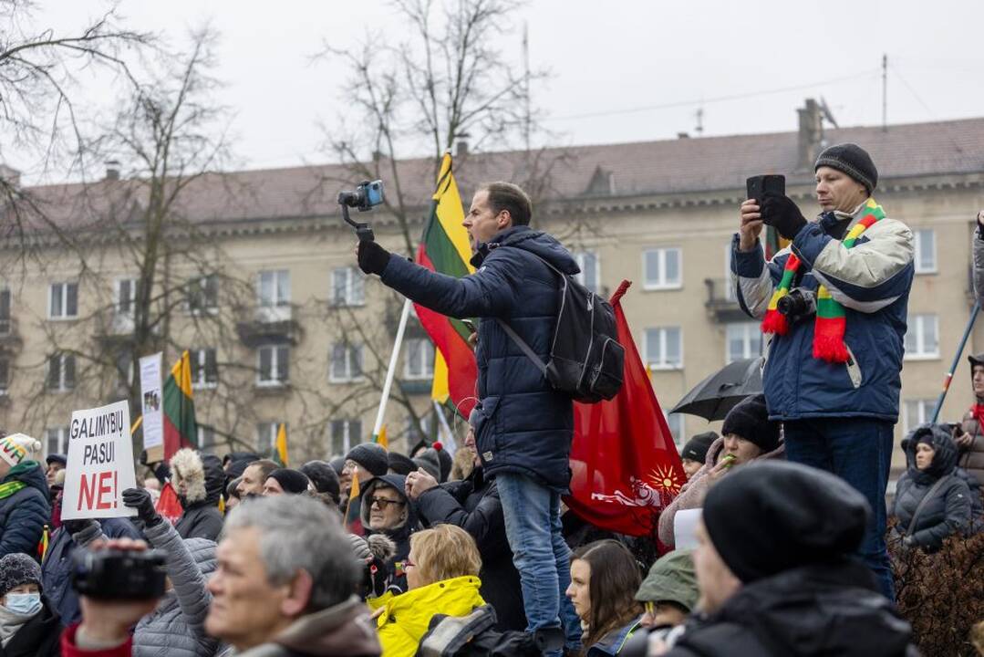Po Sausio 13-osios protesto – dar vienas prašymas policijai