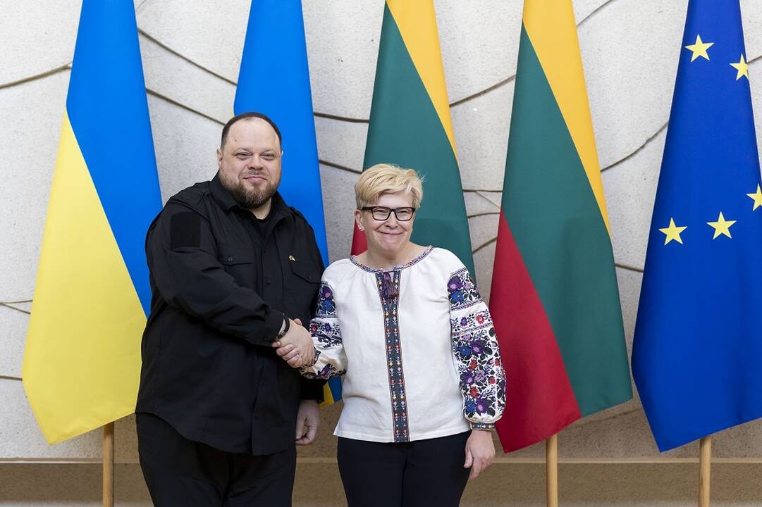 Ruslanas Stefančiukas ir Ingrida Šimonytė