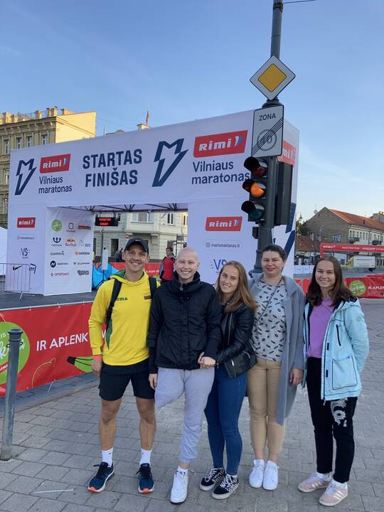 Tikslas: šiemet A.Šlajus nusprendė įgyvendinti savo asmeninį projektą – bėgti maratoną, kad surinktų pinigų septyniolikmetės Veronikos, dėl onkologinės ligos netekusios kojos, reabilitacijai.