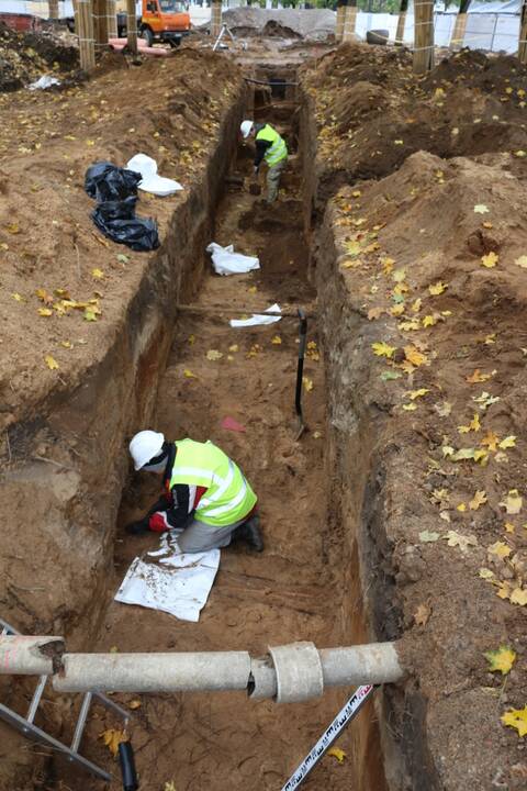 Tęstinumas: Kauno valstybinio muzikinio teatro sodelyje archeologai dirbo ir praėjusiais metais.