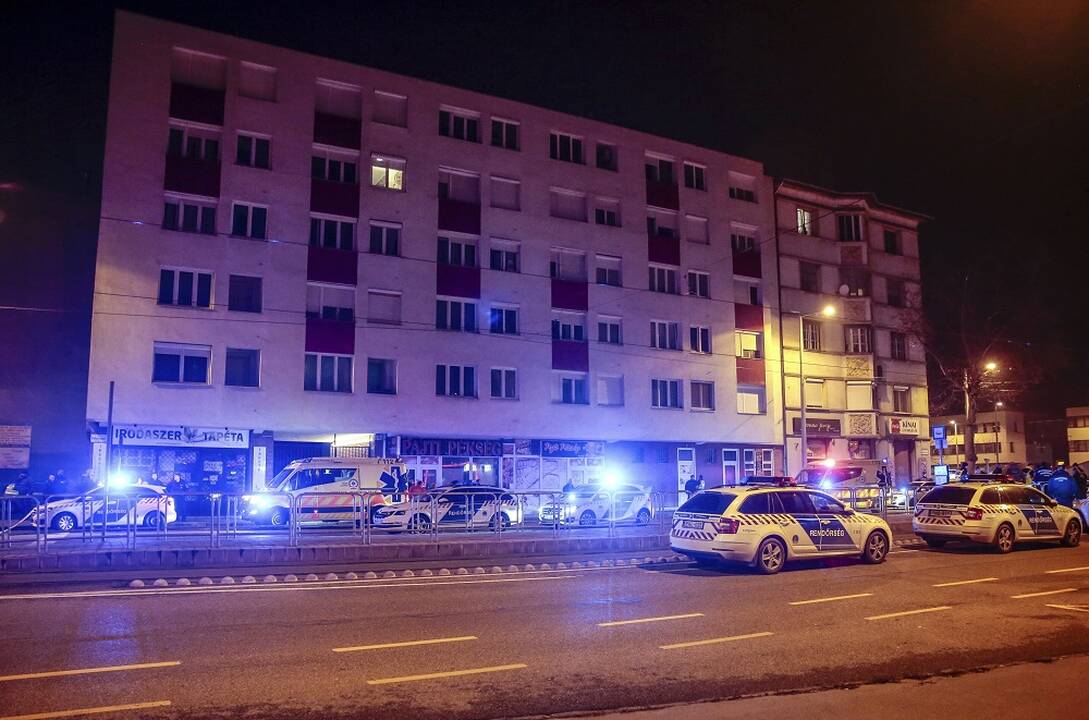 Vengrijos sostinėje mirtinai subadytas policininkas