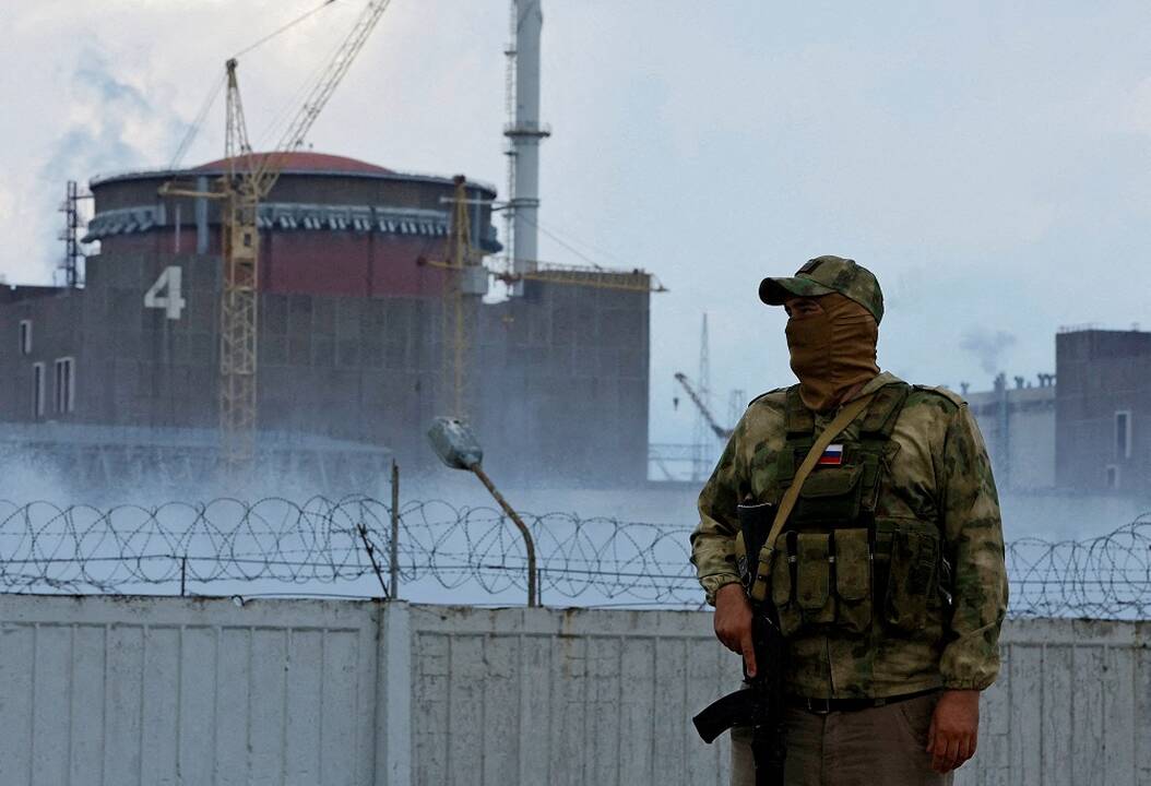 Ekspertai: Zaporižios AE – radiacijos nutekėjimo ir gaisro rizika