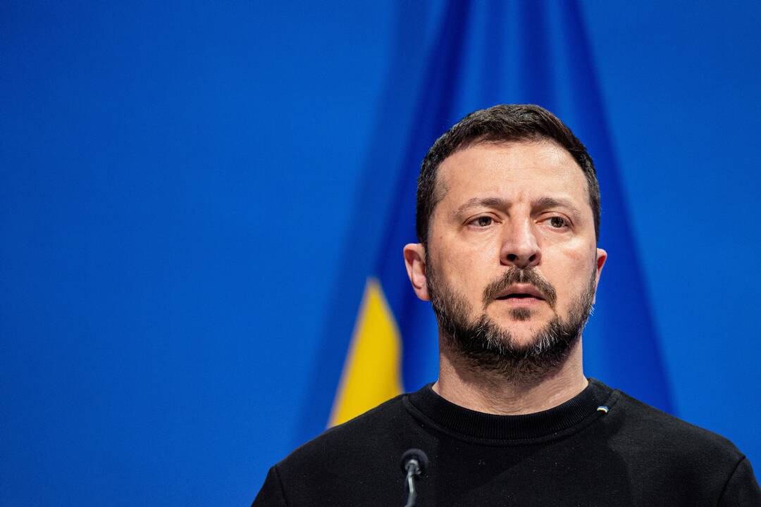 Zelenskis: Rusija per ataką Kyjive panaudojo Šiaurės Korėjos balistinę raketą