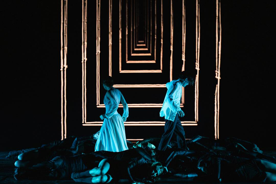 Klaipėdos valstybinis muzikinis teatras pristatė šokio spektaklių premjerą „Hommage à Čiurlionis“