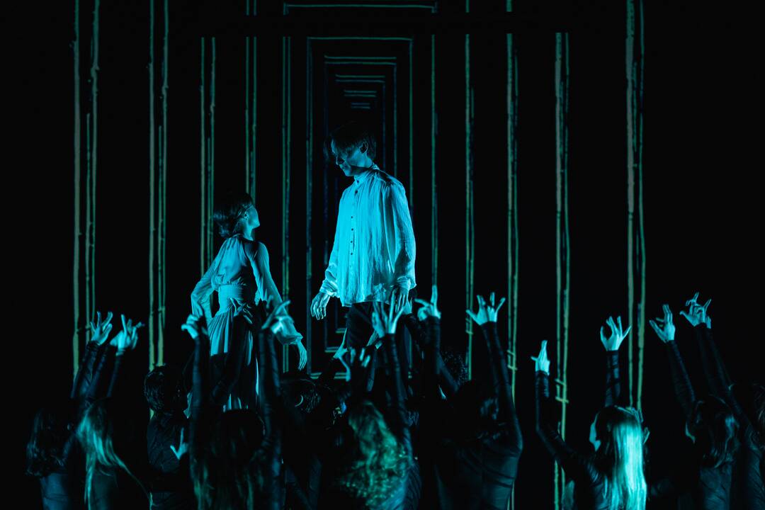 Klaipėdos valstybinis muzikinis teatras pristatė šokio spektaklių premjerą „Hommage à Čiurlionis“