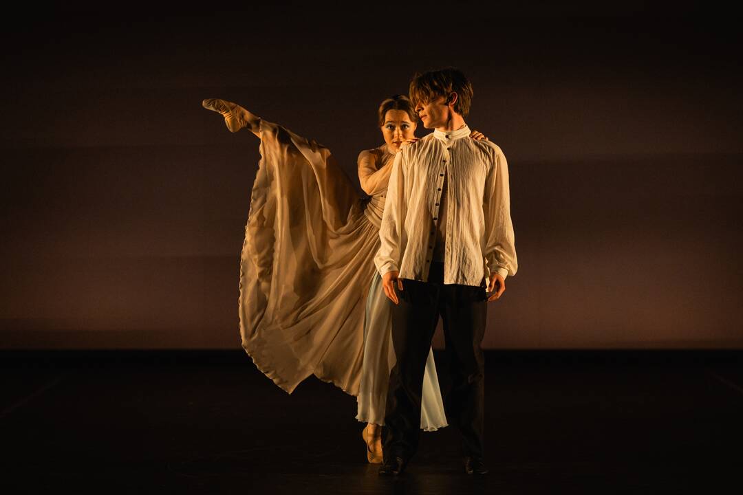 Klaipėdos valstybinis muzikinis teatras pristatė šokio spektaklių premjerą „Hommage à Čiurlionis“