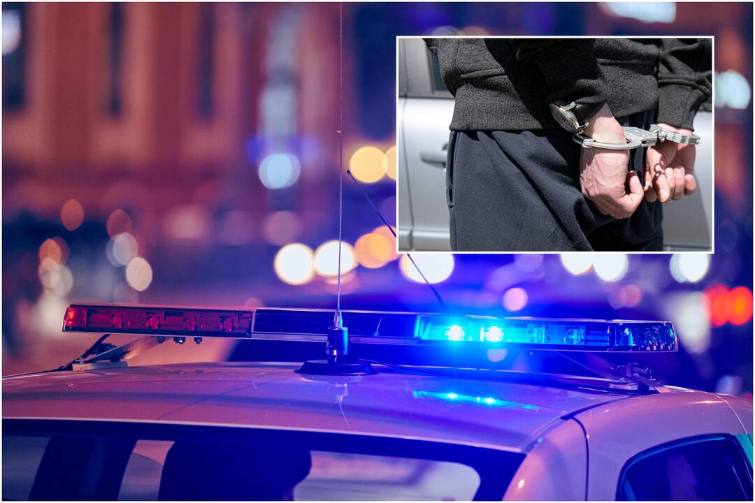 Naktinis pasivažinėjimas baigėsi areštinėje