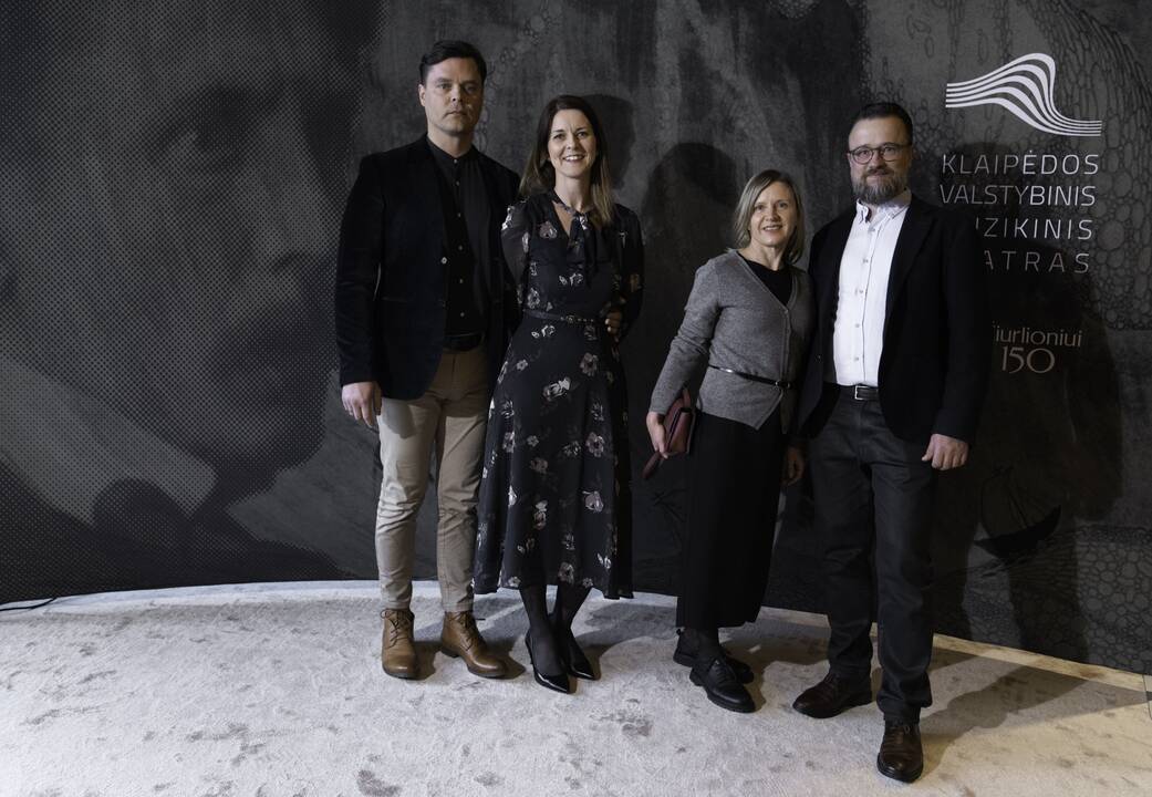 Klaipėdos valstybinis muzikinis teatras pristatė šokio spektaklių premjerą „Hommage à Čiurlionis“