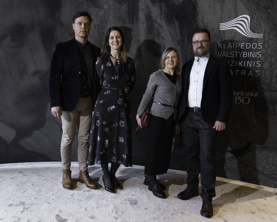 Klaipėdos valstybinis muzikinis teatras pristatė šokio spektaklių premjerą „Hommage à Čiurlionis“