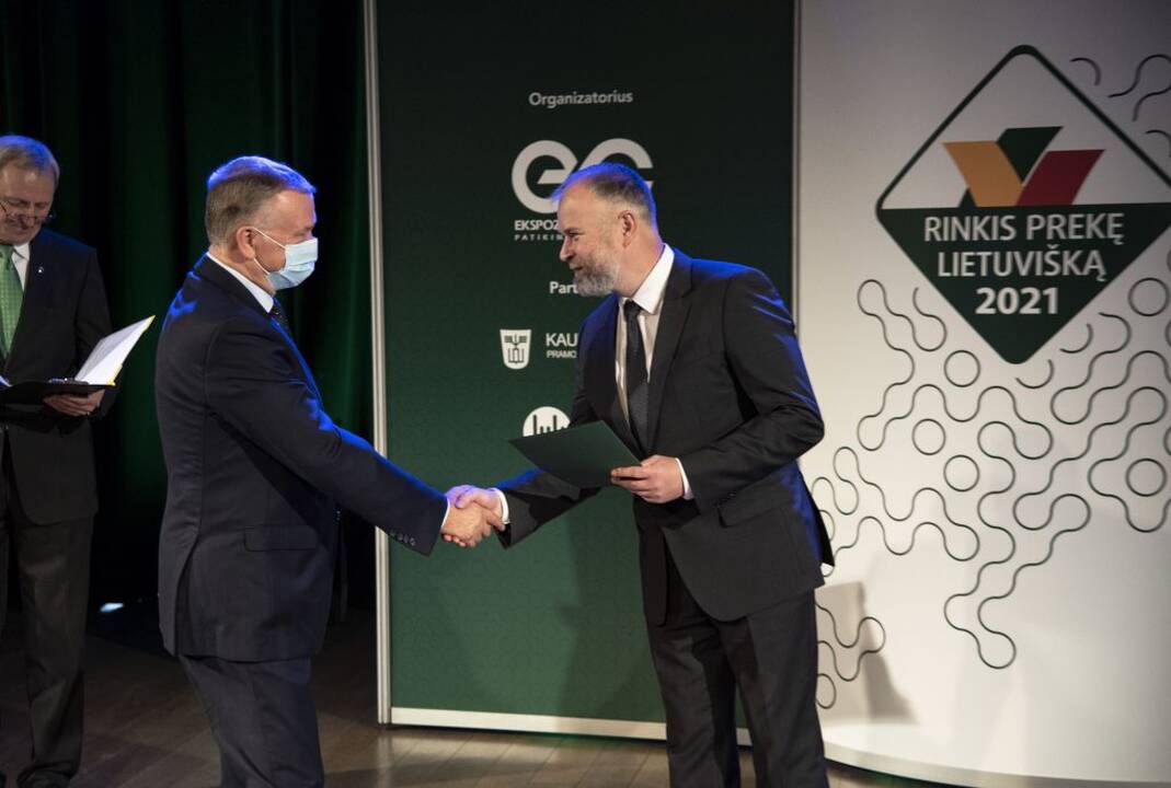 Kauno prekybos, pramonės ir amatų rūmams–parodos „Rinkis prekę lietuvišką 2021“ organizatorių padėka