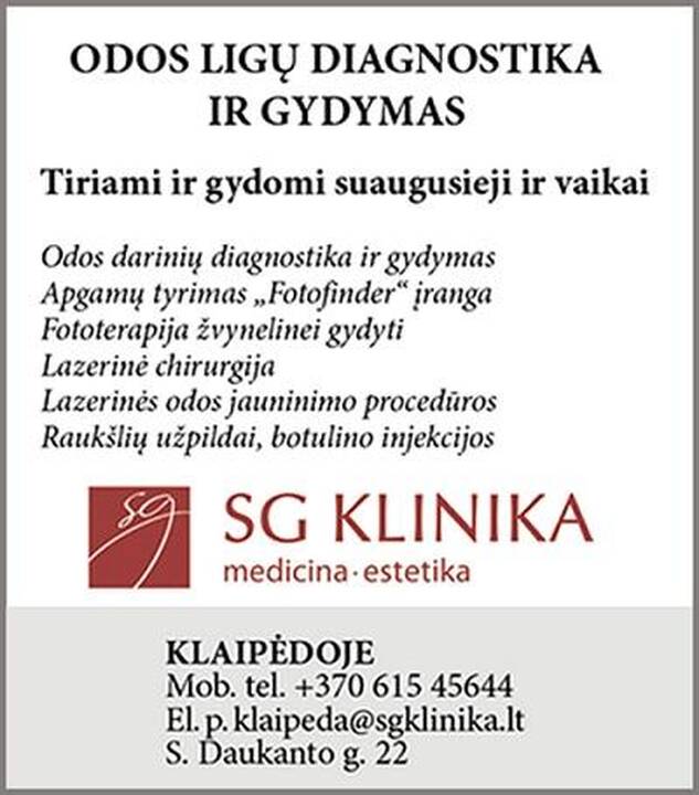 Rita Buivydaitė-Dailidėnė: „Ikivėžines bei vėžines odos ligas ir diagnozuojame, ir gydome: turime visas tam reikalingas priemones.“