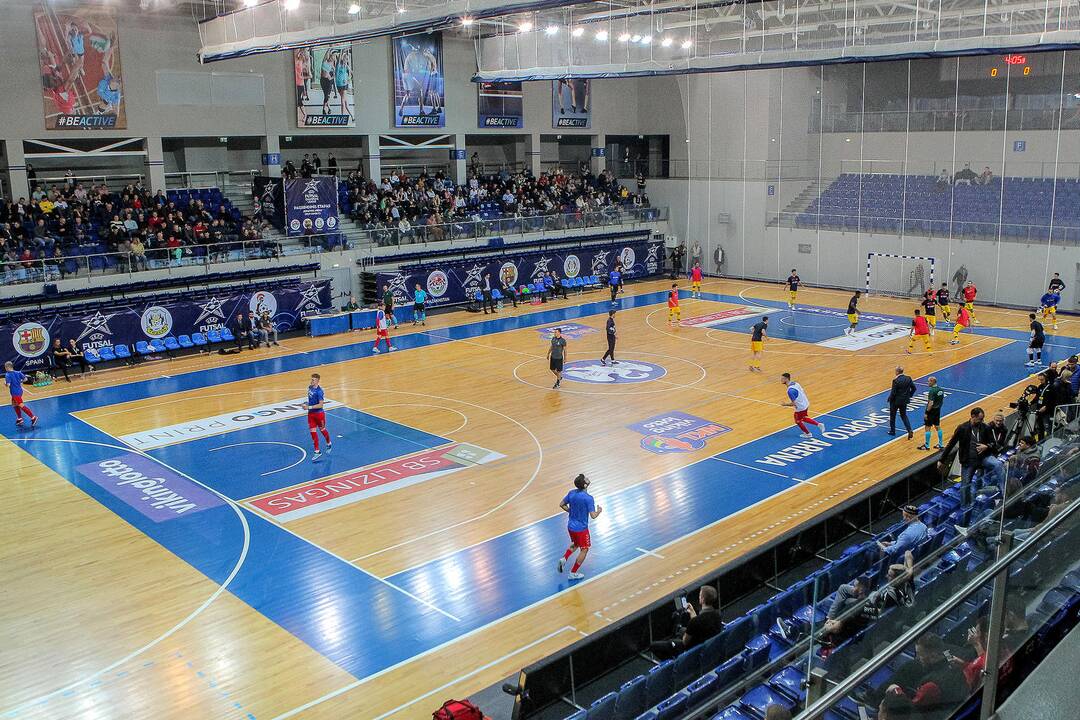 Futsalas: „Vytis“ – „Barcelona“ 0:8
