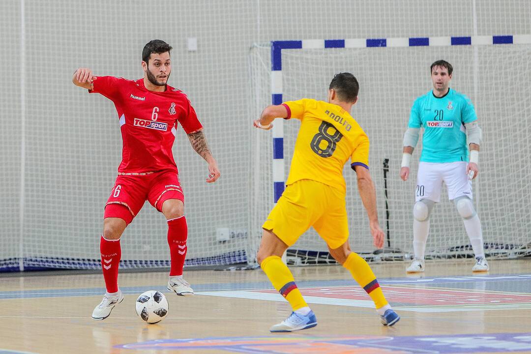 Futsalas: „Vytis“ – „Barcelona“ 0:8