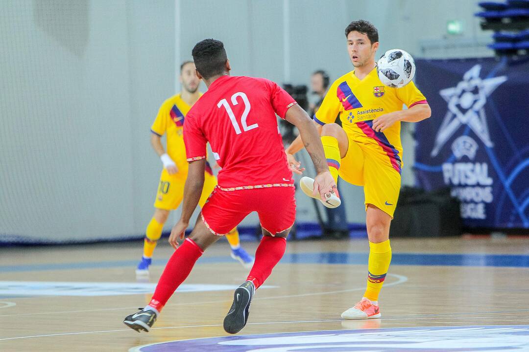 Futsalas: „Vytis“ – „Barcelona“ 0:8