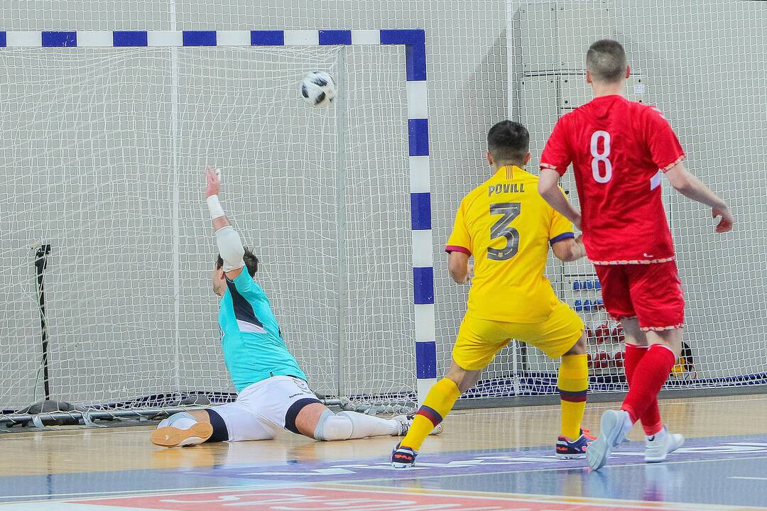 Futsalas: „Vytis“ – „Barcelona“ 0:8