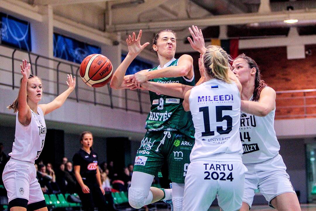 Moterų lyga: „Aistės“ – Tartu „TU/Kalev“ 78:56
