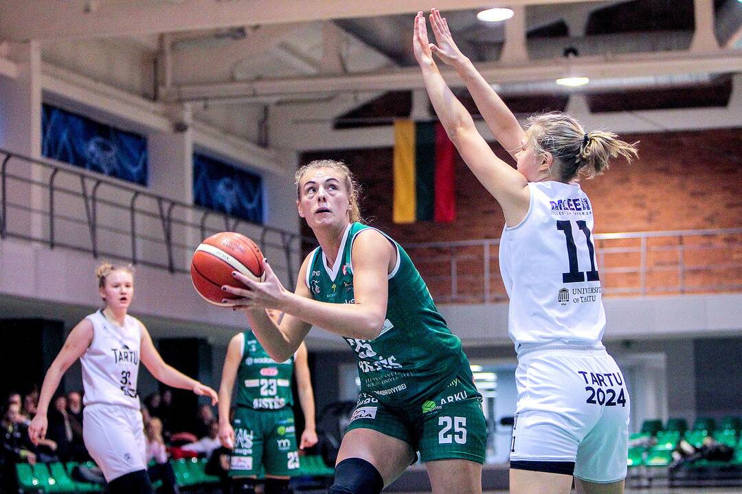Moterų lyga: „Aistės“ – Tartu „TU/Kalev“ 78:56