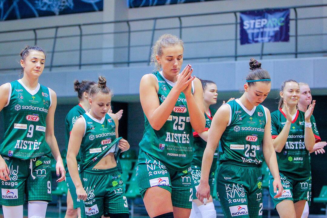 Moterų lyga: „Aistės“ – Tartu „TU/Kalev“ 78:56