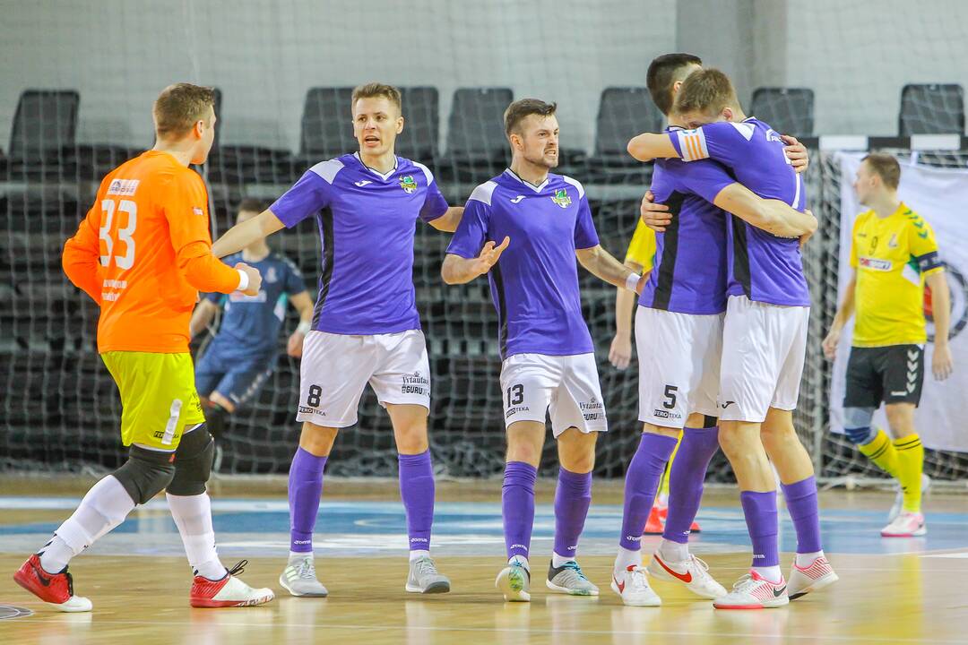 Futsalo A lyga: „Žalgiris“ – „Vikingai“ 6:4