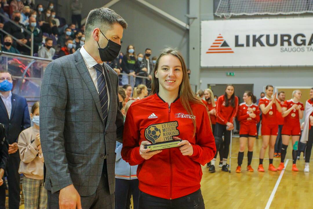 Lietuvos moterų rankinio čempionato apdovanojimai