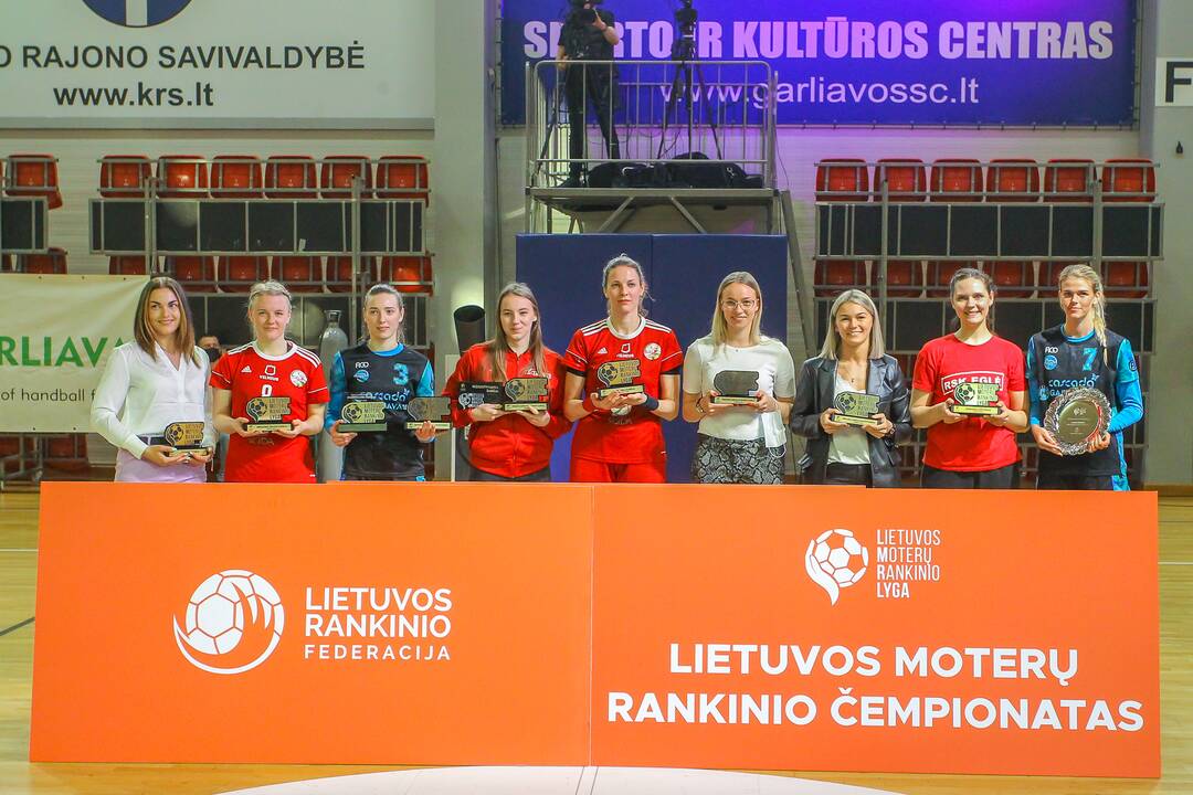 Lietuvos moterų rankinio čempionato apdovanojimai