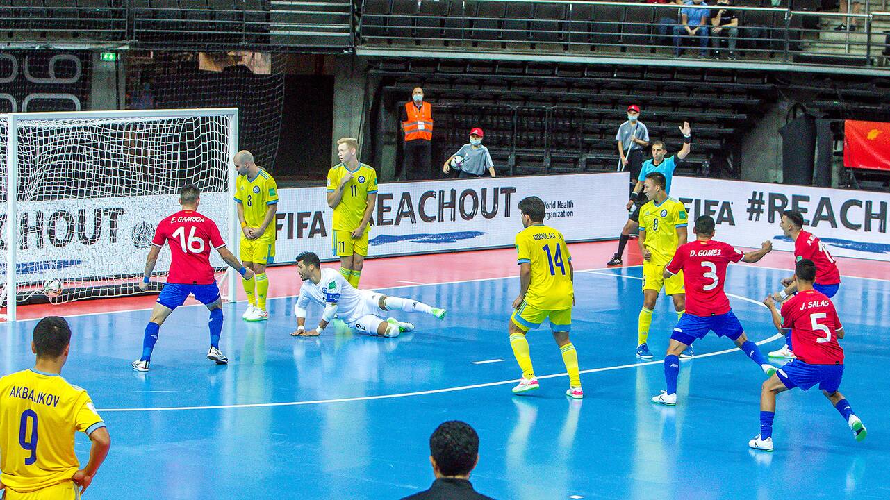 Kazachstanas – Kosta Rika 6:1 | Futsalo PČ