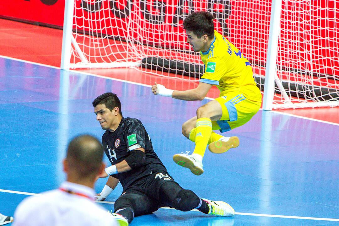 Kazachstanas – Kosta Rika 6:1 | Futsalo PČ