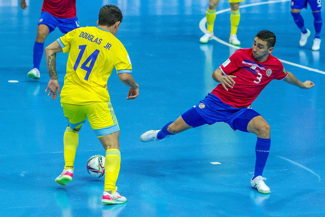 Kazachstanas – Kosta Rika 6:1 | Futsalo PČ