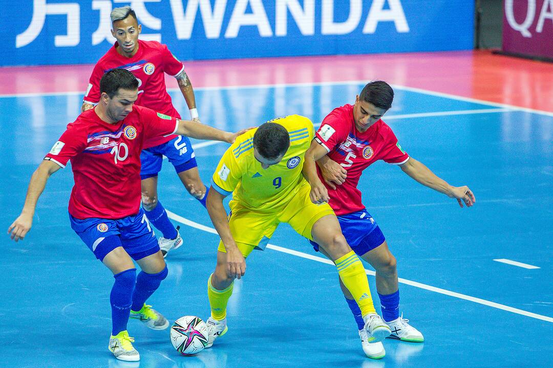 Kazachstanas – Kosta Rika 6:1 | Futsalo PČ