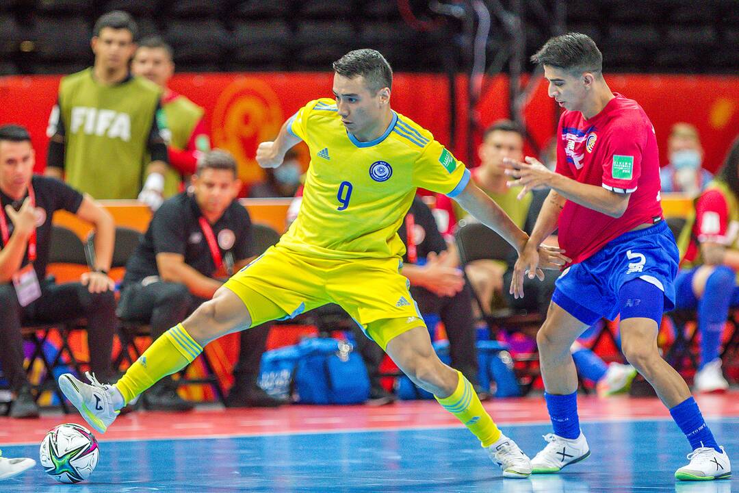Kazachstanas – Kosta Rika 6:1 | Futsalo PČ