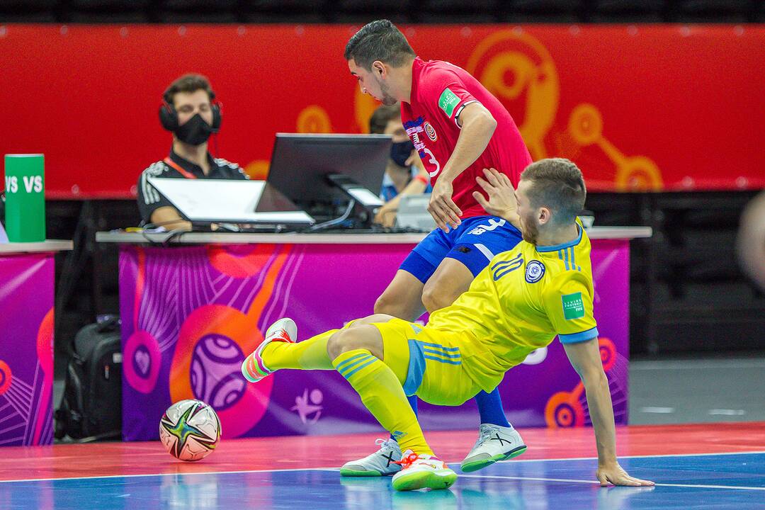 Kazachstanas – Kosta Rika 6:1 | Futsalo PČ