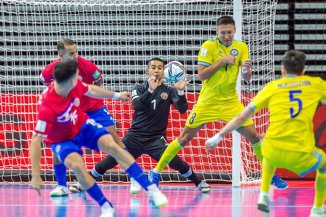 Kazachstanas – Kosta Rika 6:1 | Futsalo PČ