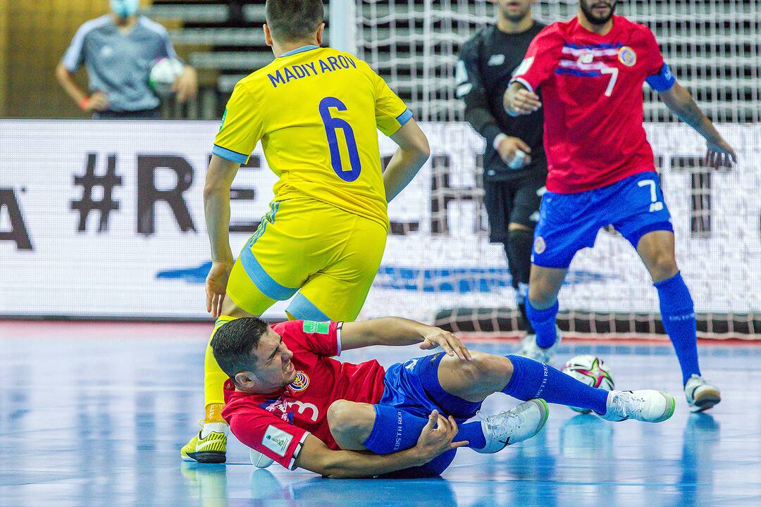 Kazachstanas – Kosta Rika 6:1 | Futsalo PČ