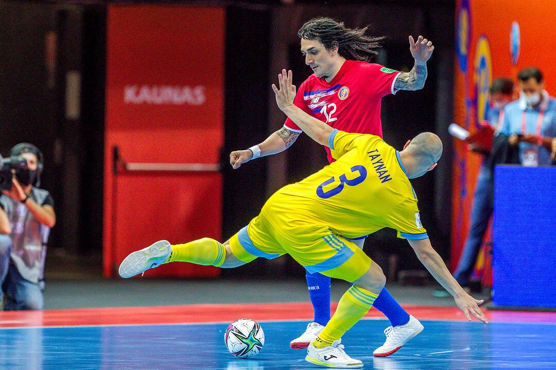 Kazachstanas – Kosta Rika 6:1 | Futsalo PČ
