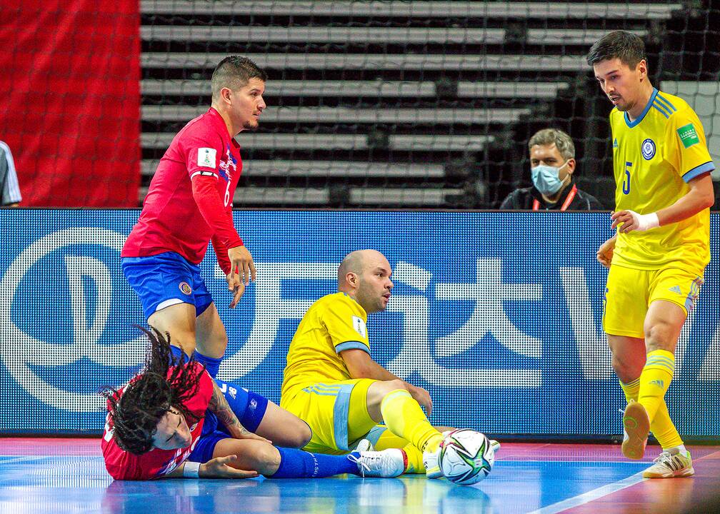 Kazachstanas – Kosta Rika 6:1 | Futsalo PČ