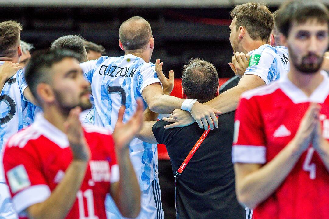 RFS – Argentina 1:1, baud. 4:5 | Futsalo PČ