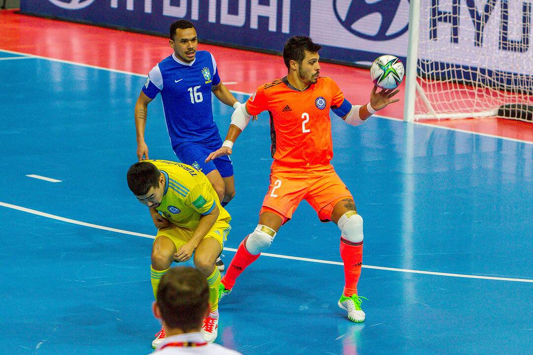 Brazilija – Kazachstanas 4:2 | Futsalo PČ