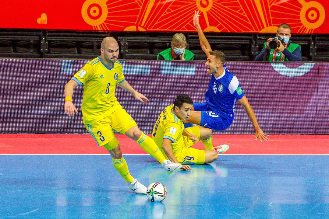 Brazilija – Kazachstanas 4:2 | Futsalo PČ