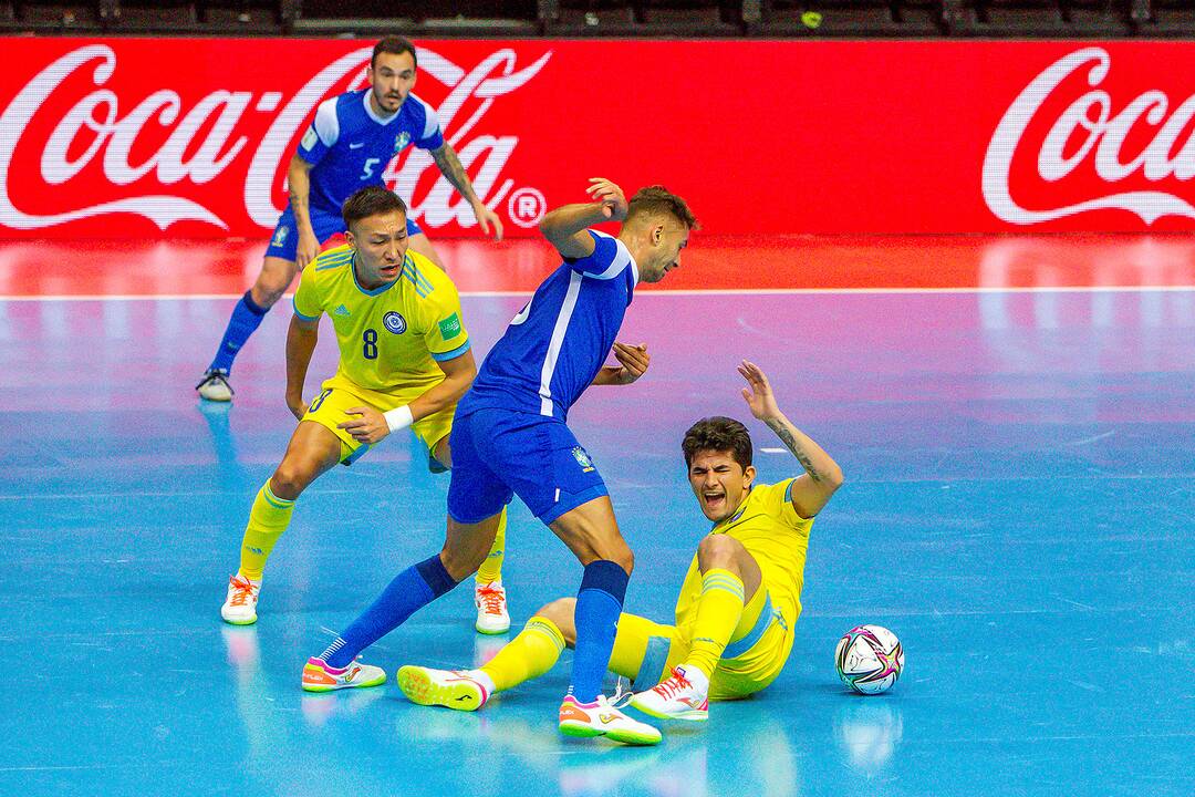 Brazilija – Kazachstanas 4:2 | Futsalo PČ