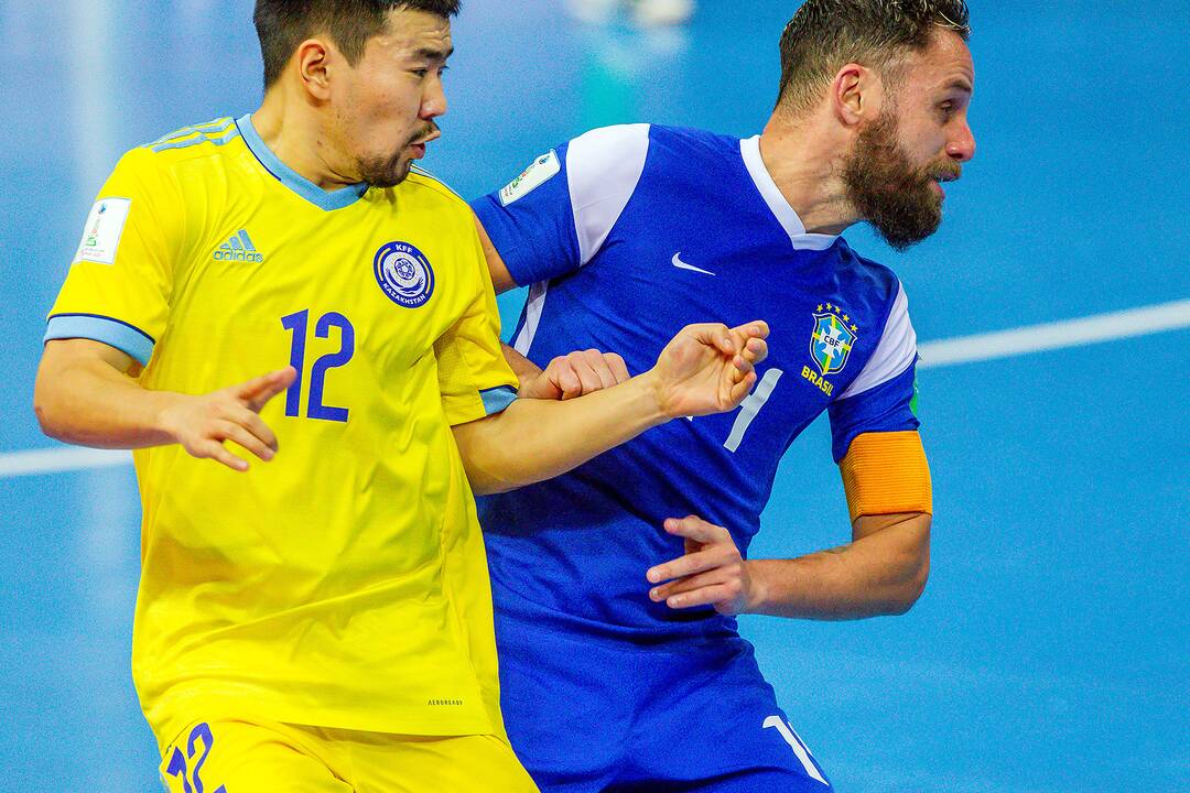 Brazilija – Kazachstanas 4:2 | Futsalo PČ