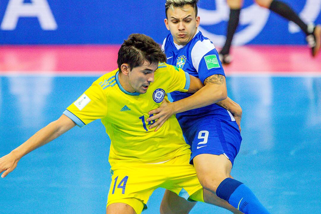 Brazilija – Kazachstanas 4:2 | Futsalo PČ