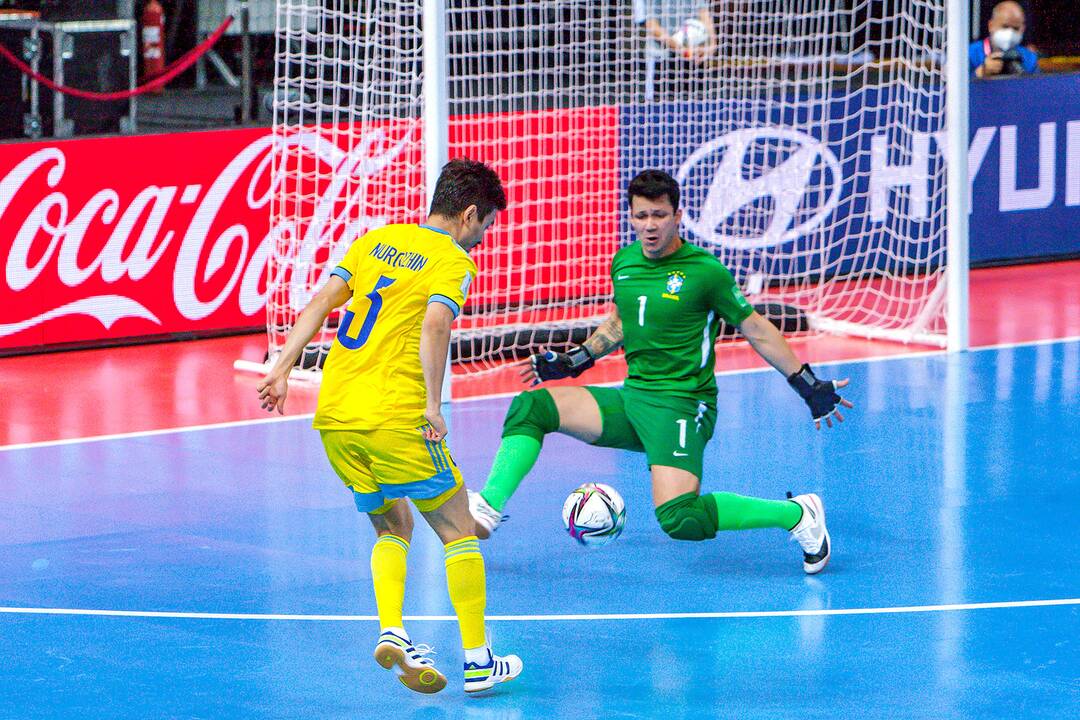 Brazilija – Kazachstanas 4:2 | Futsalo PČ
